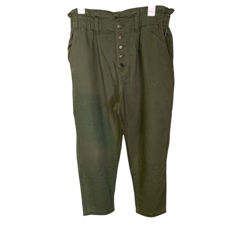 #306 TIME AND TRUE High Rise Loose Fit Chino NWT